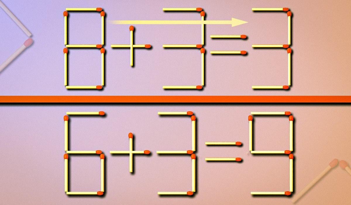 Katero tekmo je treba povleči, da je enakost pravilna: kviz IQ
