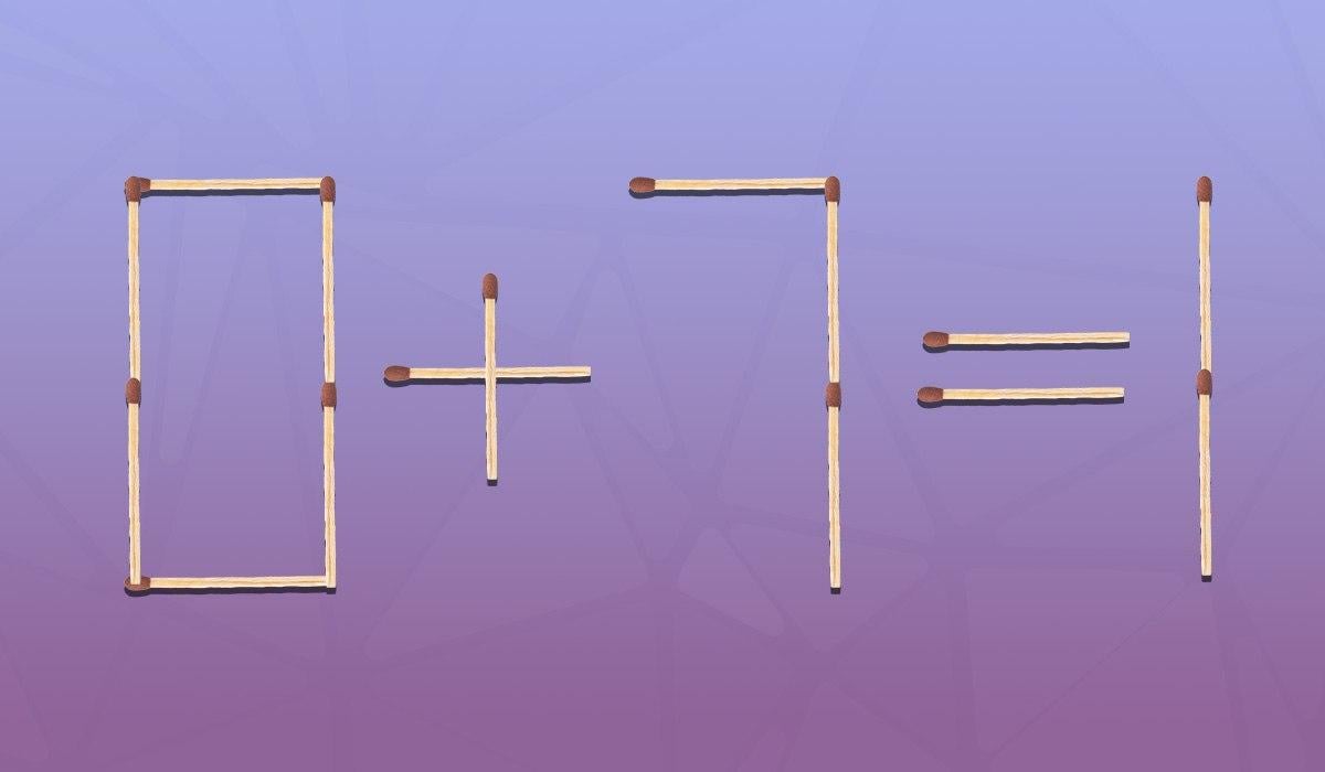 Premakniti moraš eno uganko, da bo enakost pravilna: hiter IQ test