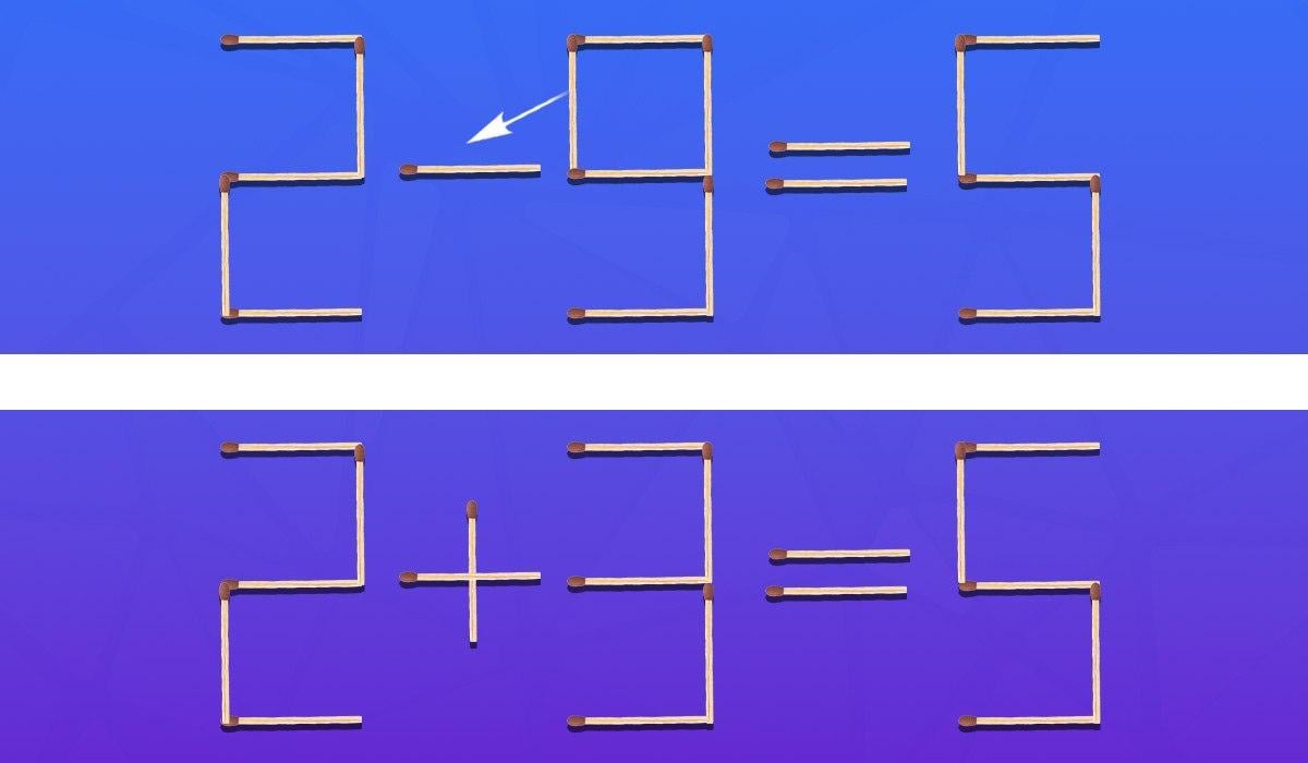 Katero uganko je treba premakniti, da bo enakost resnična: hiter IQ test