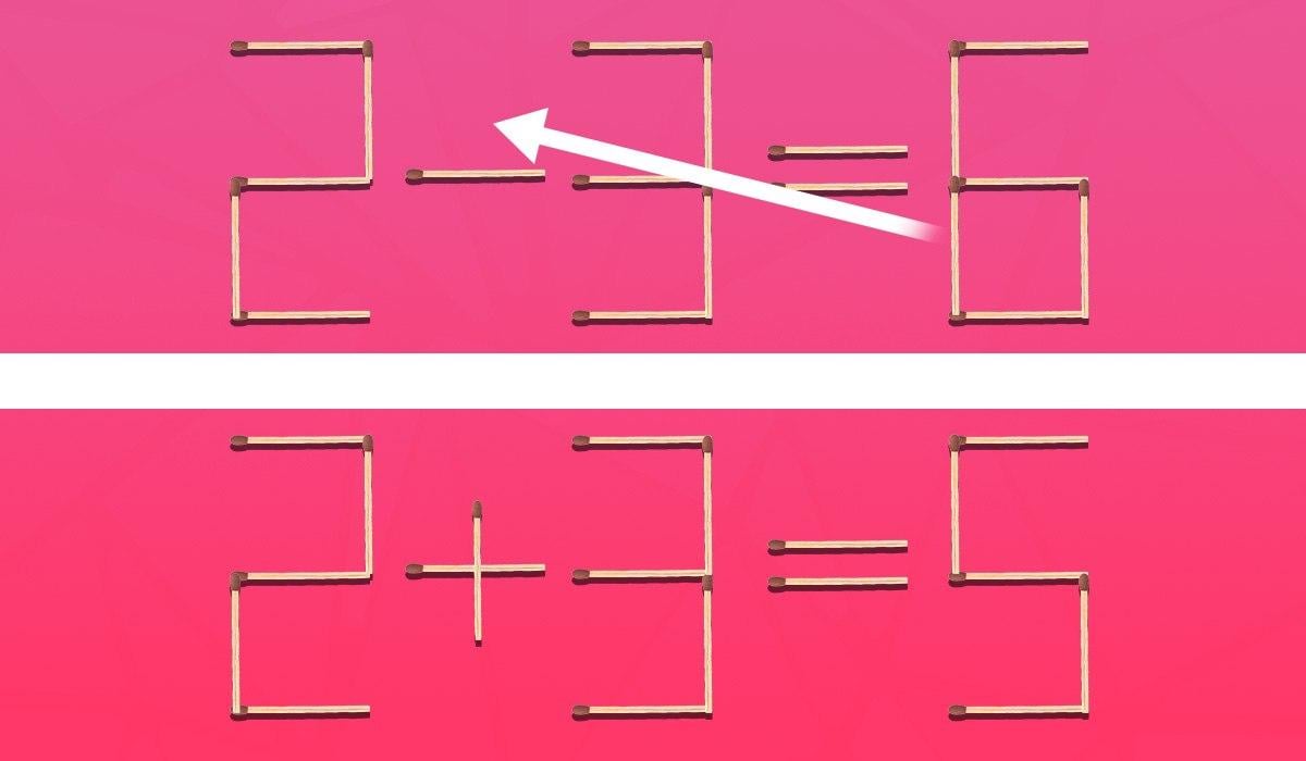 Katera tekma je na napačnem mestu: IQ test v 8 sekundah