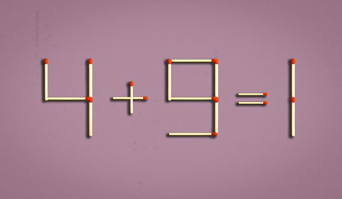 Le 2 % ljudi lahko v 8 sekundah popravi enakost: test z vžigalicami za testiranje IQ