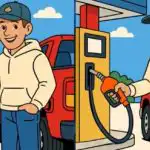 IQ test: na sliki moškega na bencinski črpalki v 39